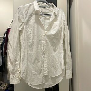 Lightweight white button down;A New Day; Size M